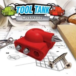 Tool Tank Multi-Tool Awesome Keychain Tool Kit