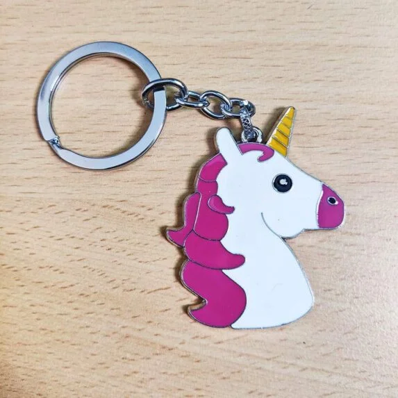 My Little Pony Unicorn A Metal Keychain