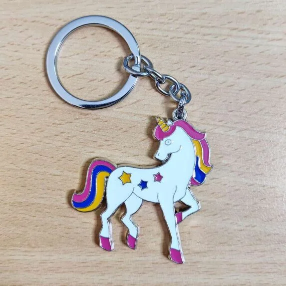 My Little Pony Unicorn B Metal Keychain