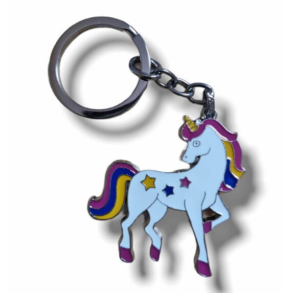 My Little Pony Unicorn B Metal Keychain