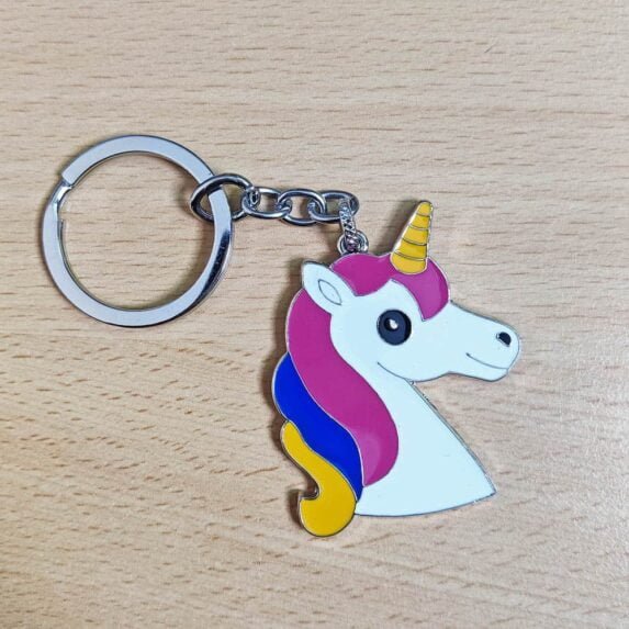 My Little Pony Unicorn C Metal Keychain