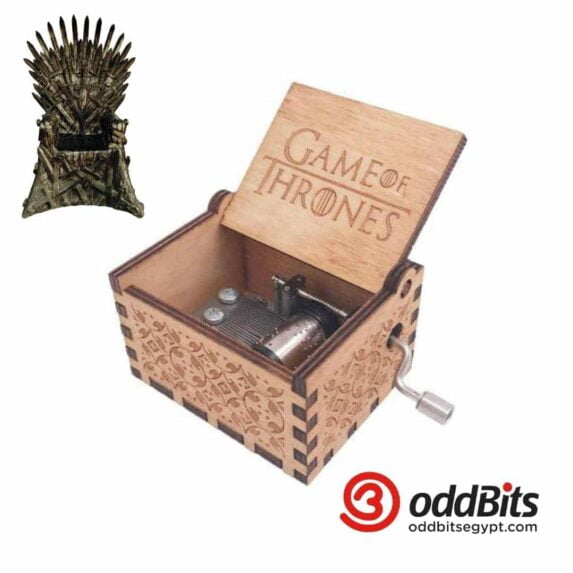 Game Of Thrones Engraved wooden music box