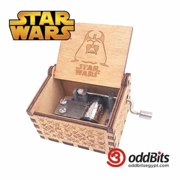 Star Wars Engraved wooden music box