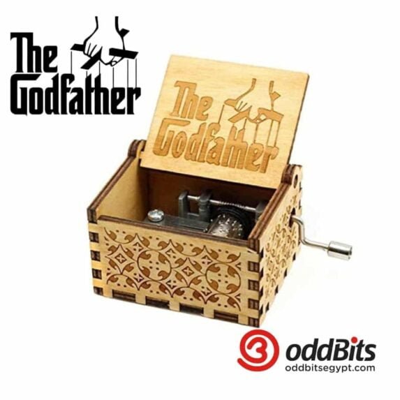 The GodFather Engraved wooden music box