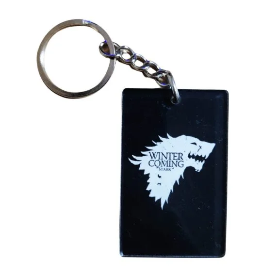 Game Of Thrones Stark Keychain