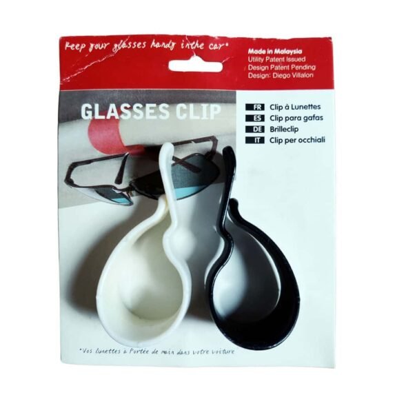 Car Glasses Clip Plastic - 2 pieces