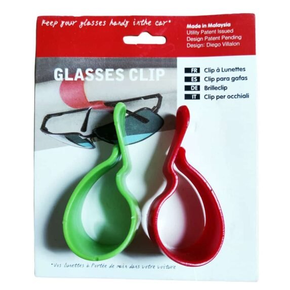 Car Glasses Clip Plastic - 2 pieces