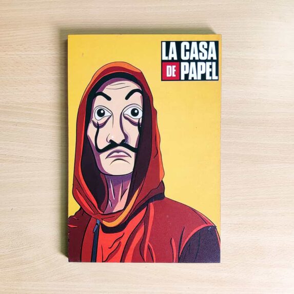 La Casa De Papel Wooden Wall Poster