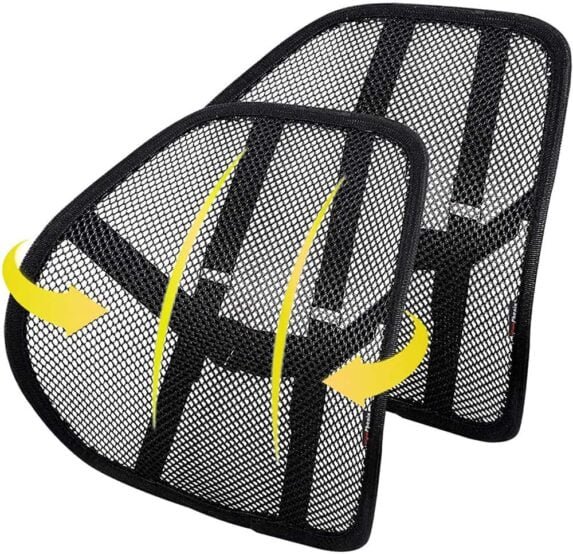Lumbar Support with Breathable Mesh, Suit for Car, Office Chair