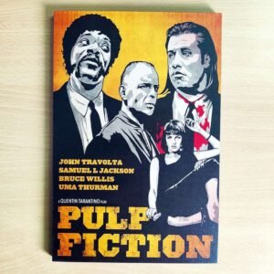 Pulp Fiction Wooden Wall Poster