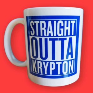 Superman Outta Krypton Ceramic Mug