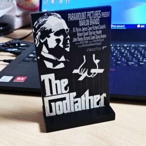 The GodFather Desk Mini Frame Poster