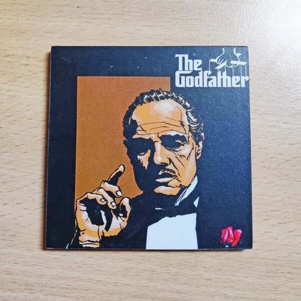 The Godfather Wooden Coaster