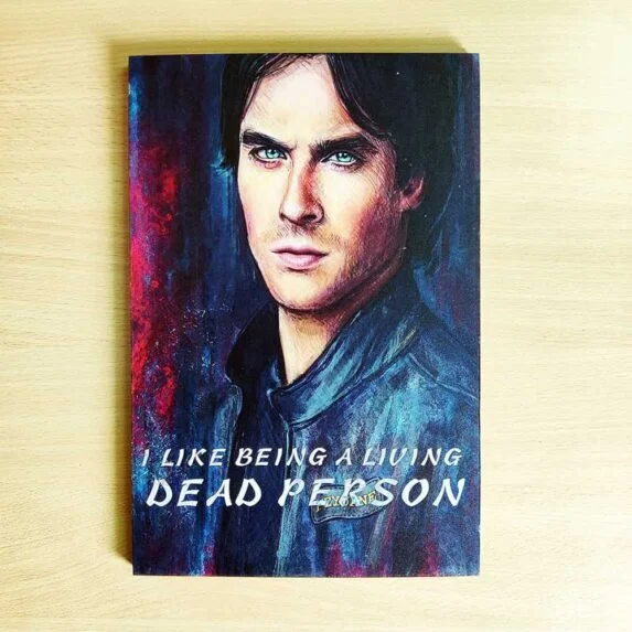 The Vampire Diaries Wooden Wall Poster