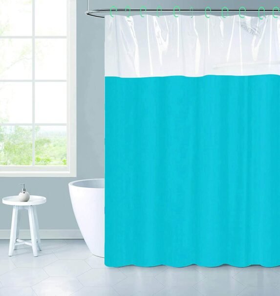 Top Clear Shower Curtain