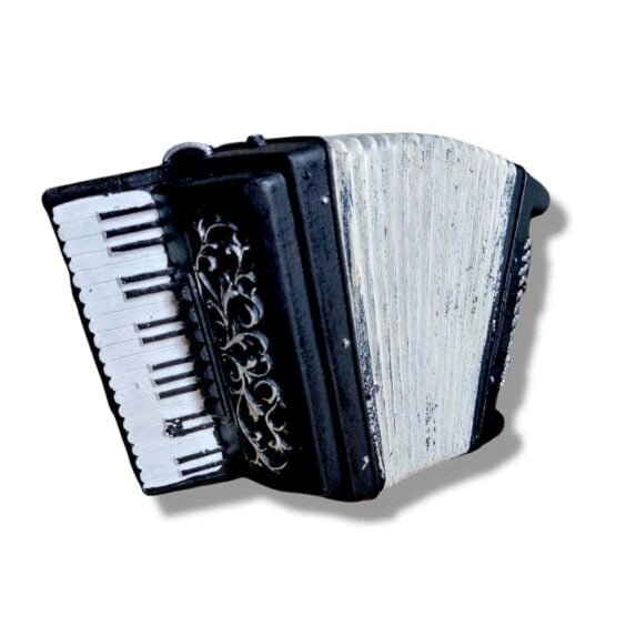 Accordion Model Resin Hand crafted Home Classic Decoration Gift Coin Bank