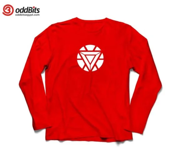 Iron Man Arc reactor T-shirt Long Sleeves