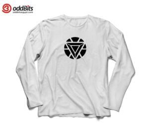 Iron Man Arc reactor T-shirt Long Sleeves