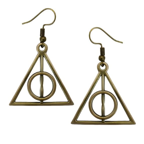 Harry Potter Deathly Hallows Earrings