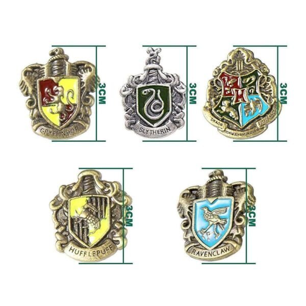 Harry Potter Gifts Box 14 Pcs Pendants Necklace Rings Keychain Set