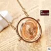 Harry Potter Hermione Time Turner Necklace Hourglass Pendant
