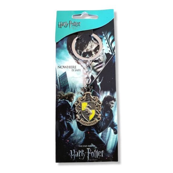 Harry Potter Hufflepuff Metal Keychain