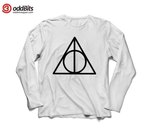 Harry Potter deathly hallows T-shirt Long Sleeves