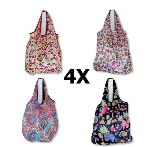 Grocery Bag Reusable Foldable Shopping Bags