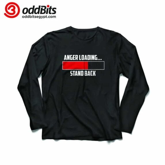 Anger Loading Graphic Long Sleeves T-shirt
