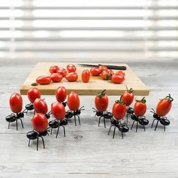 Fruit fork in the form of ants 12 pieces (1)