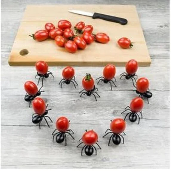 Fruit fork in the form of ants 12 pieces (1)