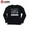Gaming Graphic Long Sleeves T-shirt