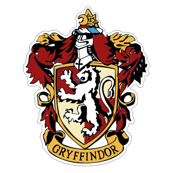 Harry Potter Gryffindor Vinyl Sticker