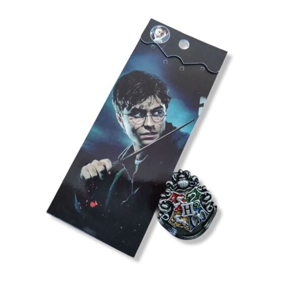 Harry Potter Hogwarts Crest Enamel Metal Pin