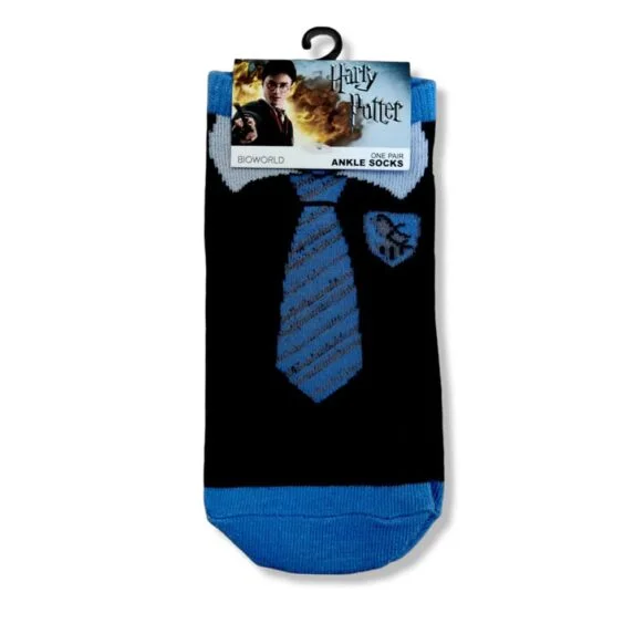 Harry Potter Ravenclaw House Robe Tie Ankle Socks