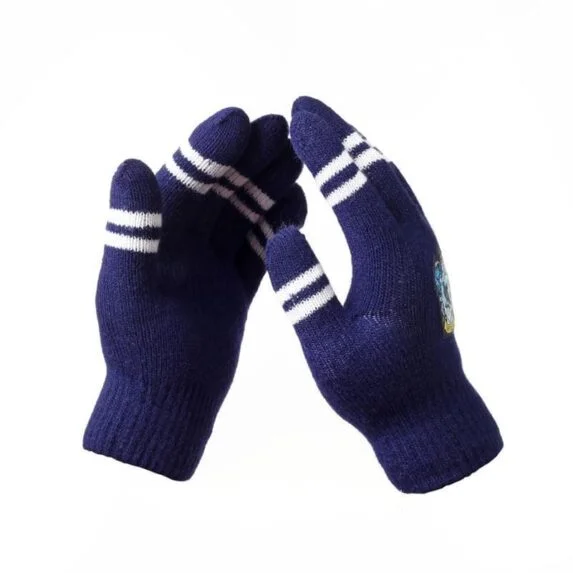 Harry Potter Ravenclaw Unisex Knitted Gloves Cosplay College Mittens
