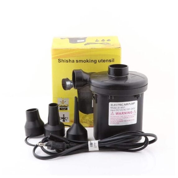 Inflator (charcoal, balloons and blower) electric with charging 4 pieces (suitable for heating hookah)4