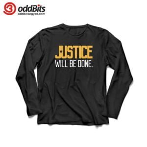 Justice Will Be Done Graphic Long sleeves T-shirt