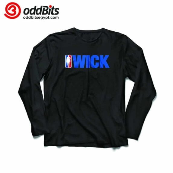 NBA John Wick Graphic Long Sleeves T-shirt