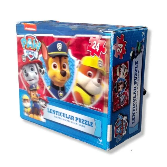 Paw Patrol 3D Lenticular Puzzle 24 Pcs