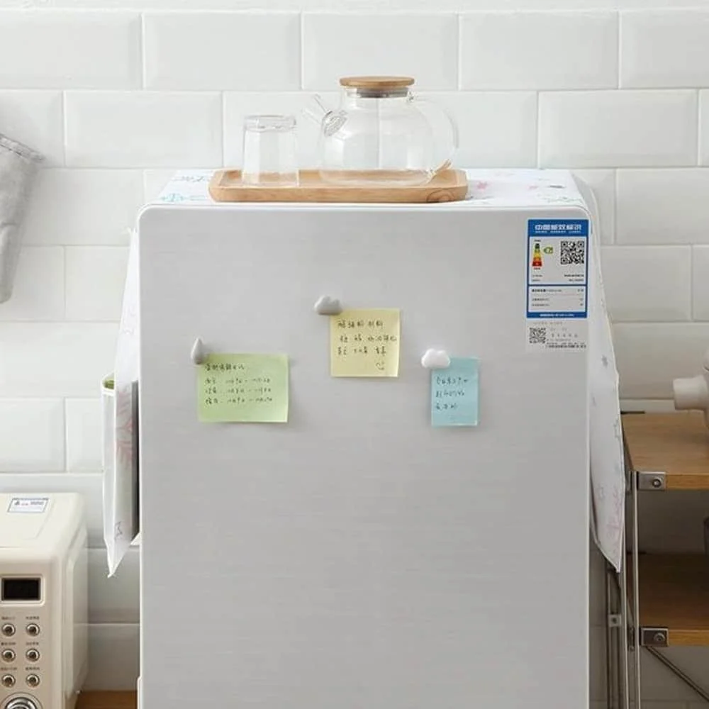 Print Refrigerator Dust Cover