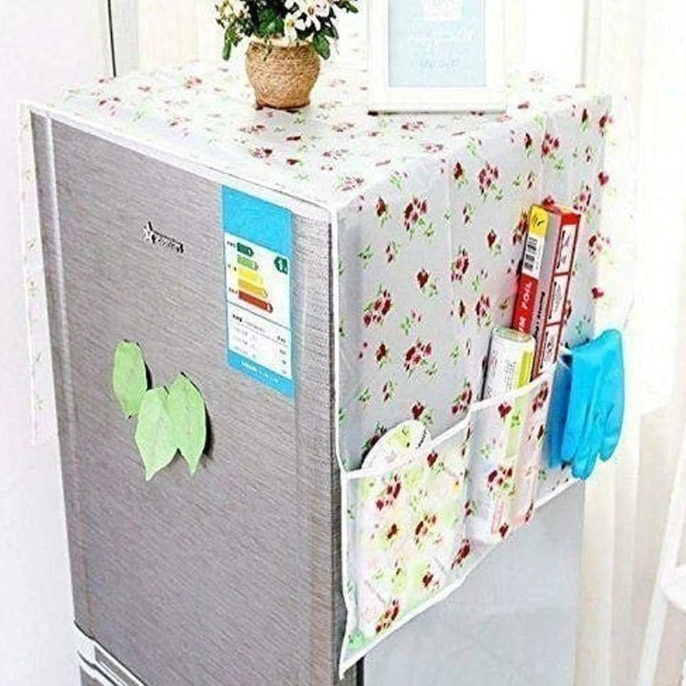 Print Refrigerator Dust Cover