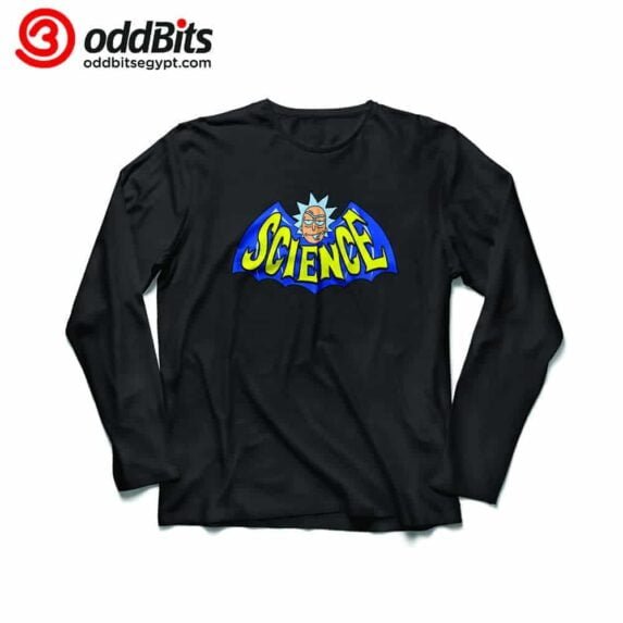 Rick and Morty Science Graphic Long Sleeves T-shirt
