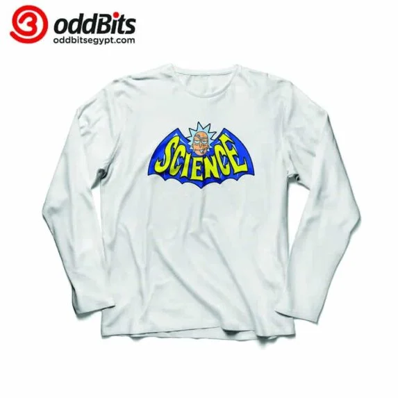 Rick and Morty Science Graphic Long Sleeves T-shirt