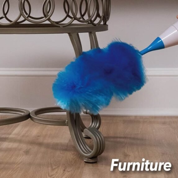 Hurricane Spin Duster Feather Electric Cleaner Rotate 360 Degrees