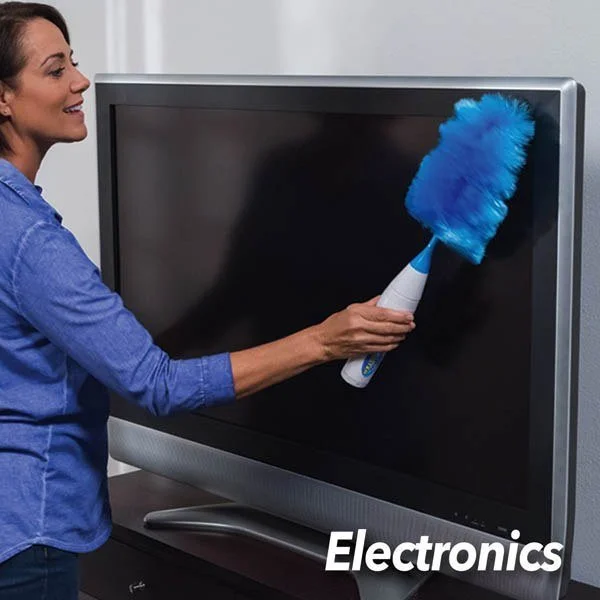 Hurricane Spin Duster Feather Electric Cleaner Rotate 360 Degrees 5 Hurricane Spin Duster Feather Electric Cleaner Rotate 360 Degrees