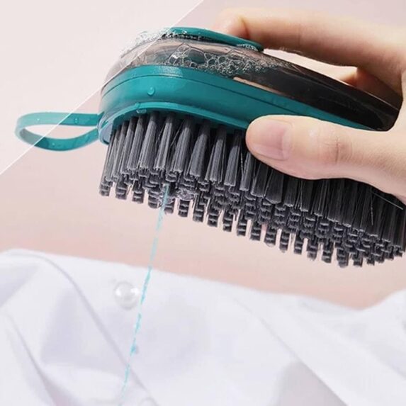 Automatic Liquid Adding Brush Soft Hair Laundry Cleaning Brush Shoe Brush Household Multi-Functional Washing Pot Dishwashing Brush 1