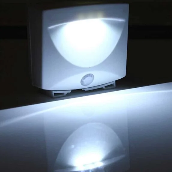 Motion Sensor Activated Led Mighty Light - White