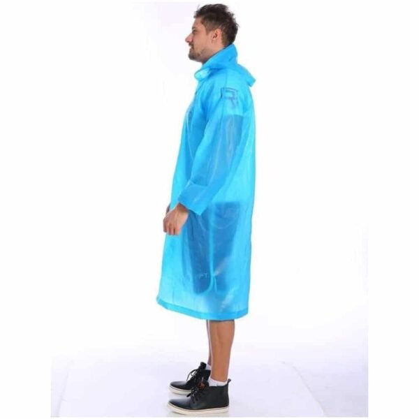 adjustable hood design will keep your arms, head, and neck dry in rain.