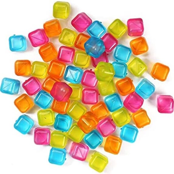 Silicone Ice Cubes - 8 PCS Multi Color